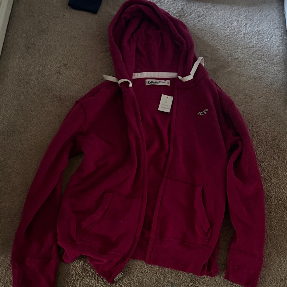Hollister Red Hoodie for Men